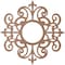 Ekena Millwork Dijon Wood Fretwork Pierced Ceiling Medallion, Wood (Paint Grade), 22"OD x 7 1/8"ID x 3/8"T CMWP22X22X0375DIMF - alternate 2